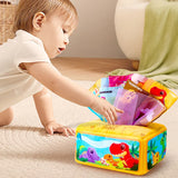 Baby Draw Paper Towel Tearing Tissue Box
