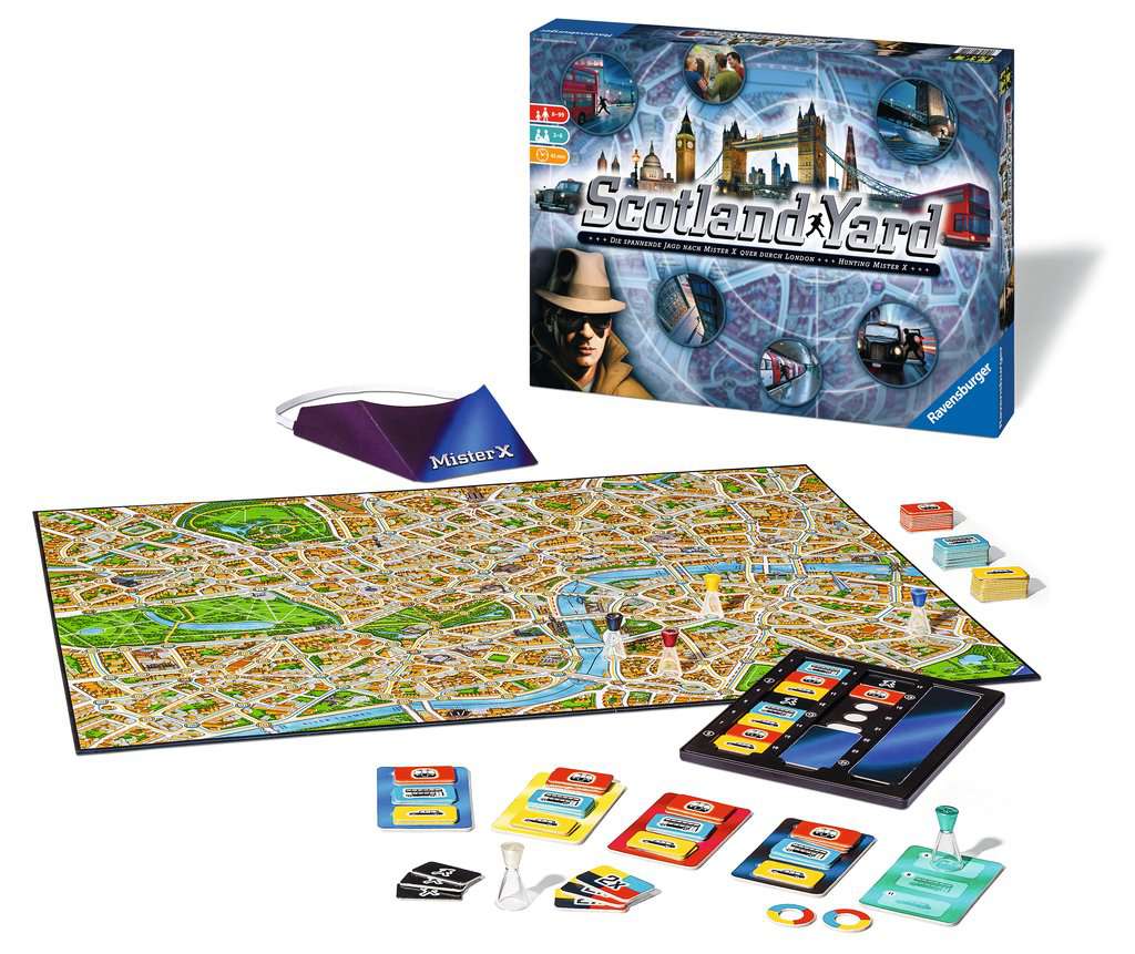 Ravensburger Scotland Yard - Family Game Gravitrax