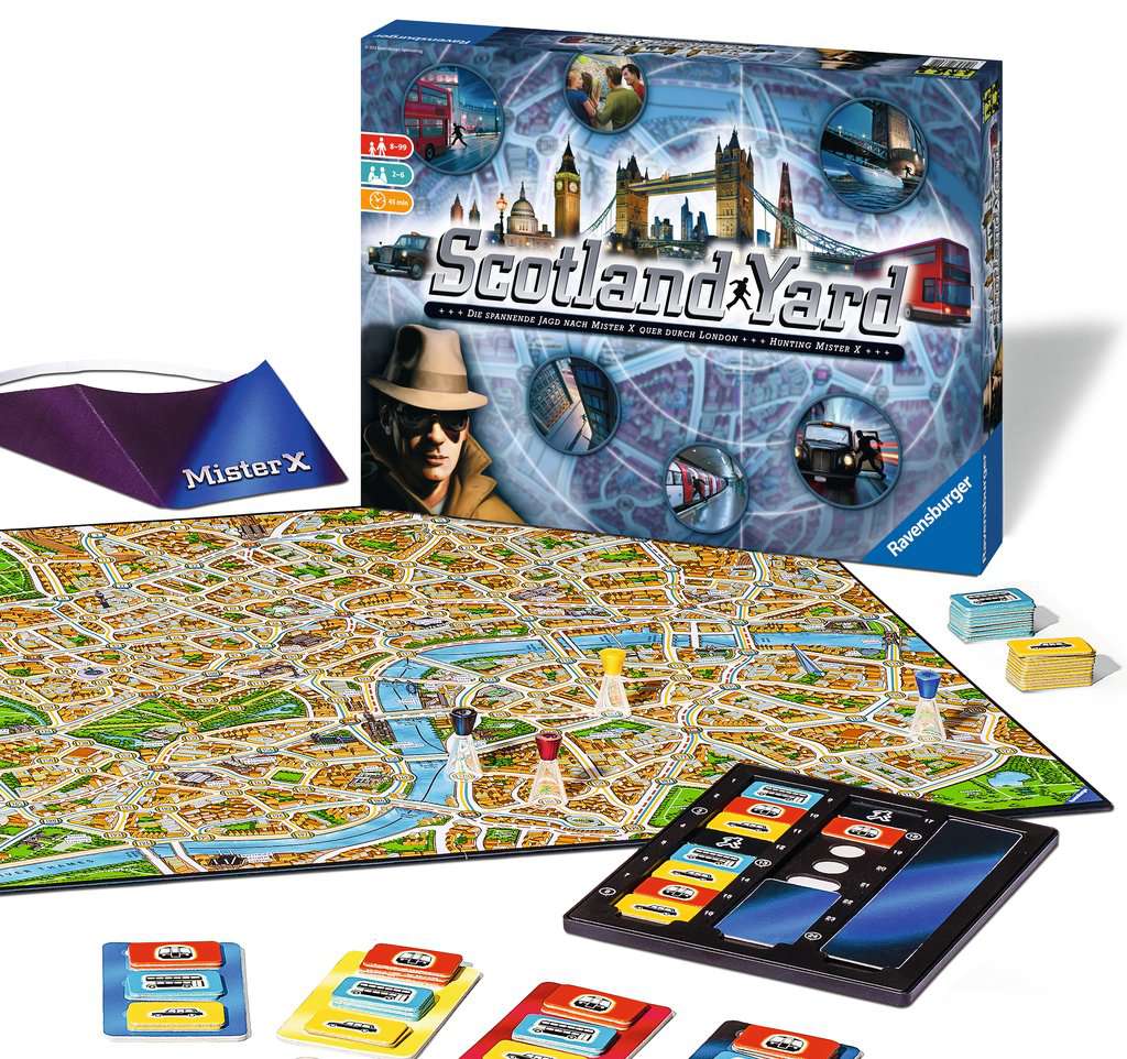 Ravensburger Scotland Yard - Family Game Gravitrax