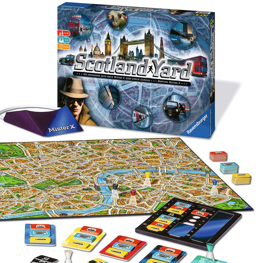 Ravensburger Scotland Yard - Family Game Gravitrax