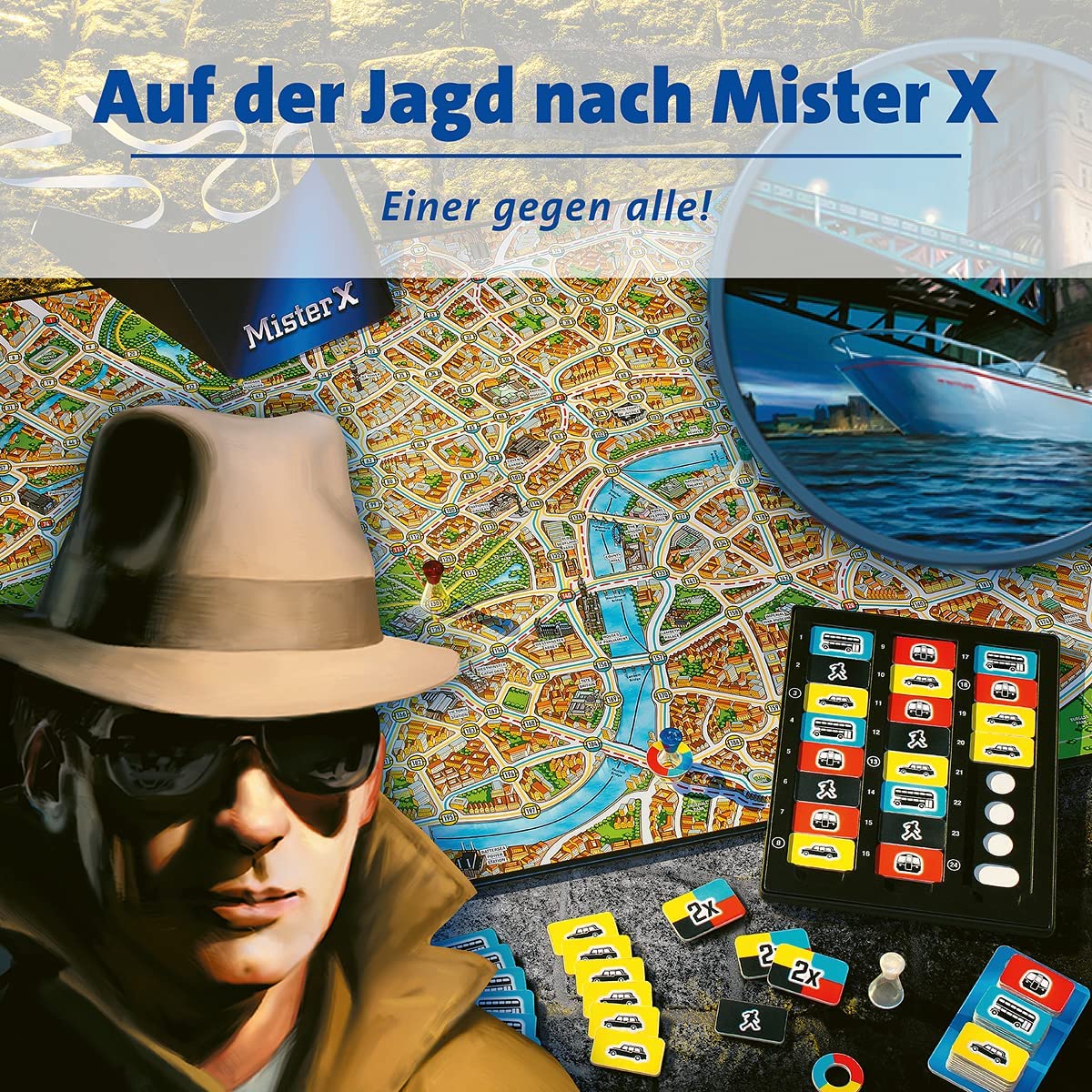 Ravensburger Scotland Yard - Family Game Gravitrax