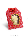 Sanrio Hello Kitty Friends Collection Gold Foil with Charm Bag