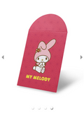 Sanrio My Melody Friends Koleksi Foil Emas dengan Tas Pesona