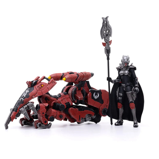 JOYTOY Battle for the Stars 1/18 Action Figures Anime 15cm Saluk Flame Dragon Cavalry Crimson Shadow