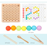 Wooden Beads Game Montessori Educational