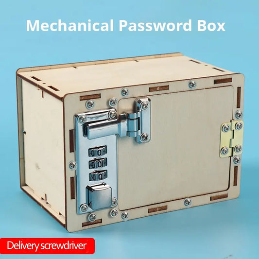 DIY Science Experimental Child Manual Machine Code Box