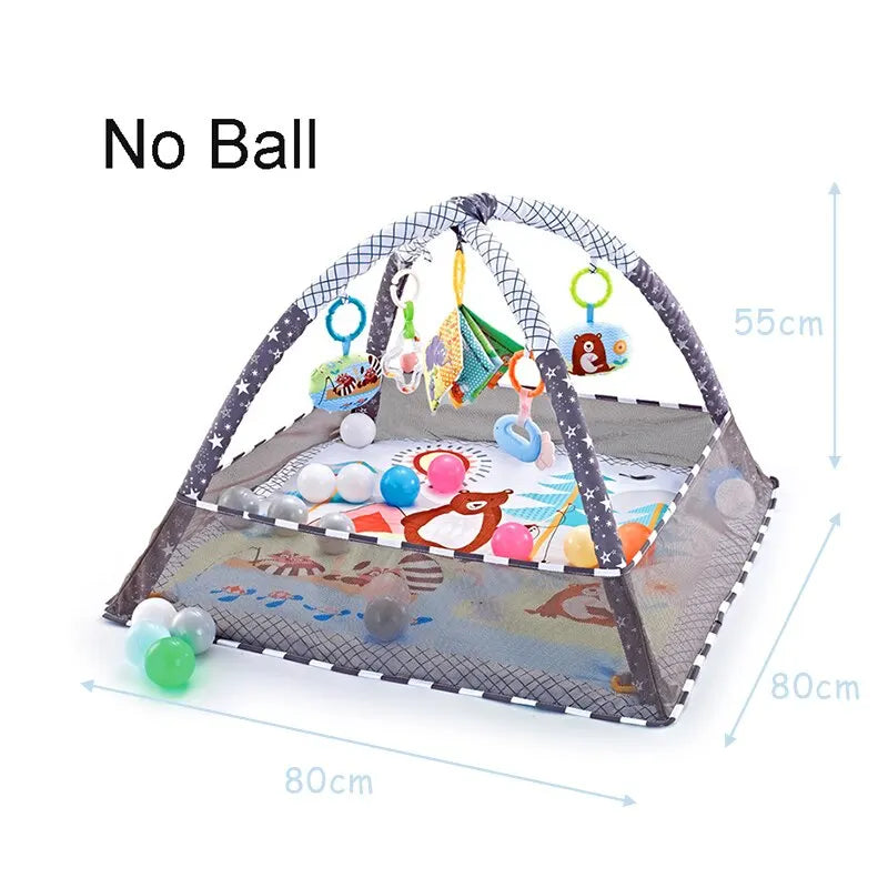 Fitness Frame Multifunction Crawling Play Mat Toddler Baby