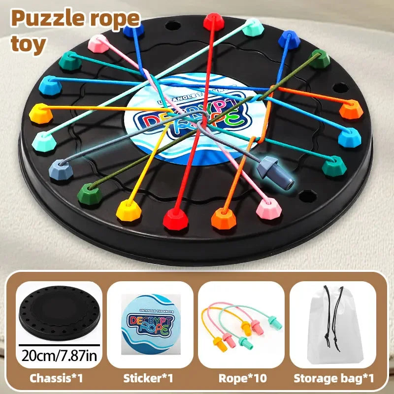 Twisted Rope Puzzle Game