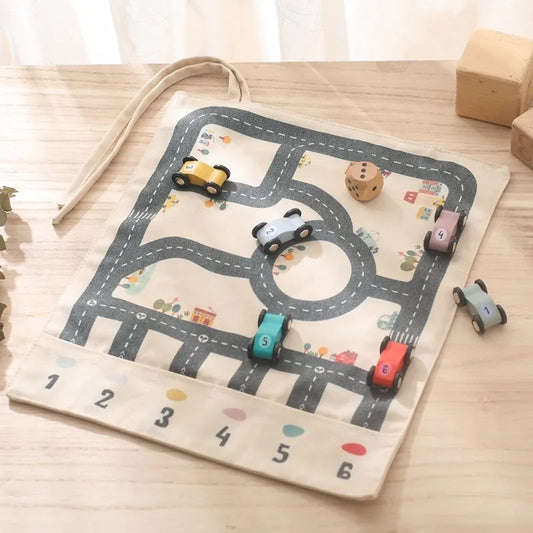 35*31CM Montessori Toys Baby Car Traffic Road Map