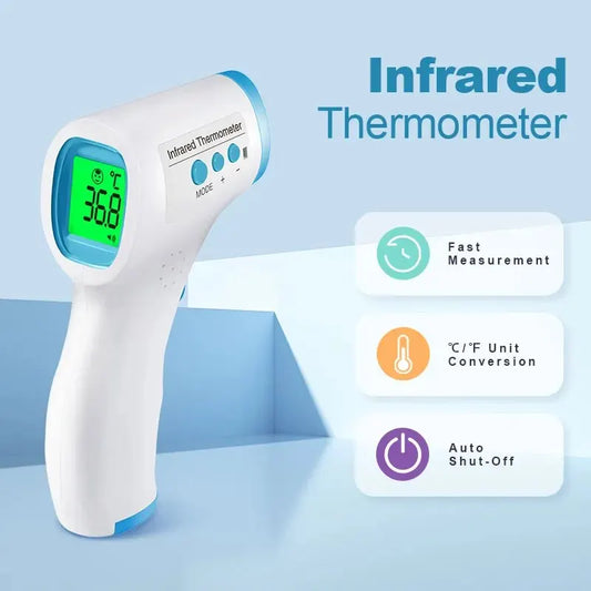 Digital Infrared Thermometer 3 Color Backlight