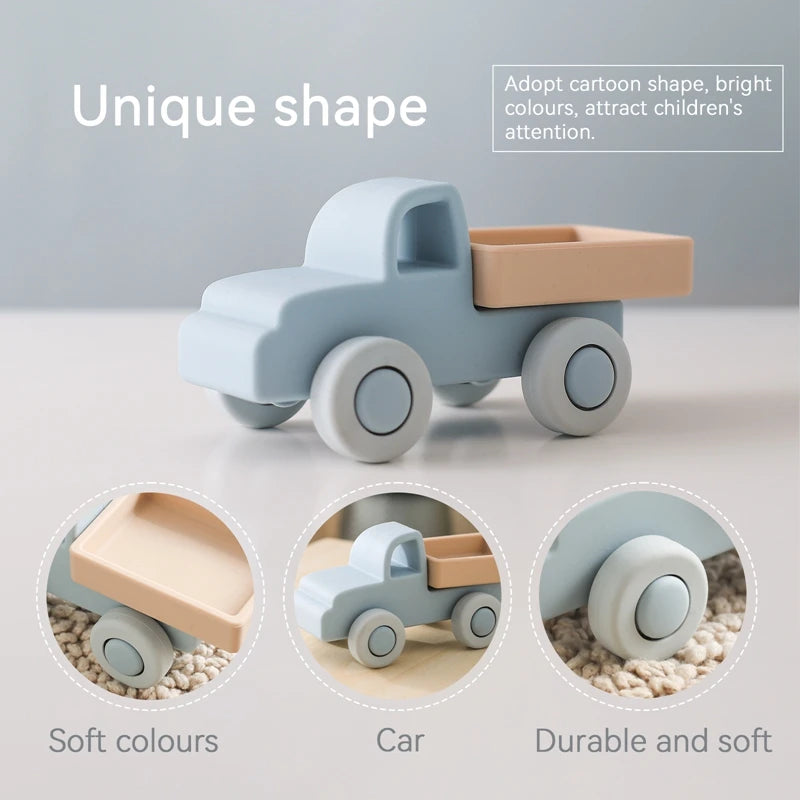 Baby Car Toys Food Grade Silicone