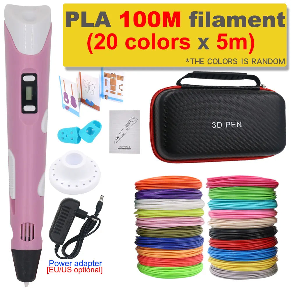 3D Printing Pen 200M PLA Filament