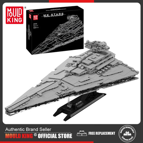 Mould King 21073 Star Plan Imperial Star Ship Model