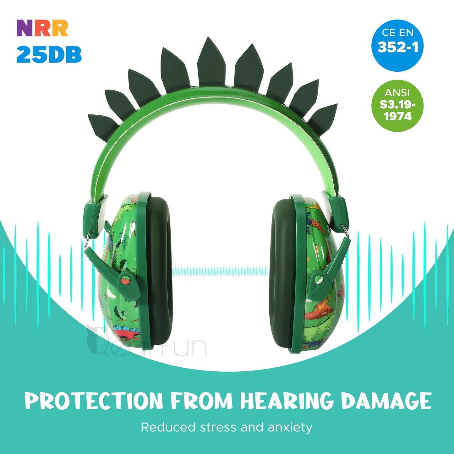 Earmuffs Noise Cancelling Dino