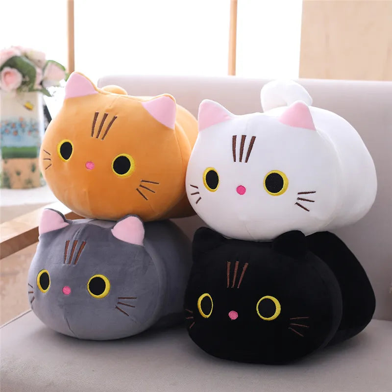 25CM Soft Cute Cat Plush Pillow