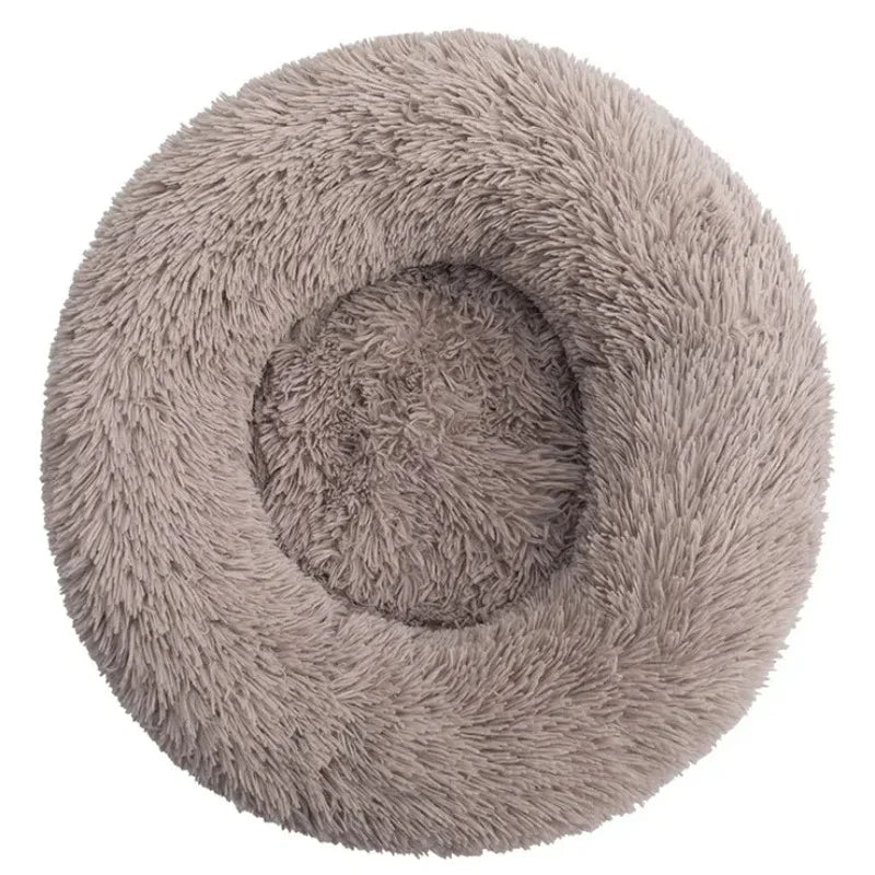 Cosy Round Plush Pet Bed 40-90cm