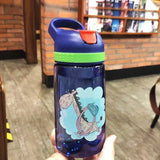 BPA FREE Kids Water Bottle with Straw 480ML