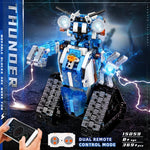 MOULD KING 15059 15078 Robot Toys The APP&RC Motorized Robot With Led Part