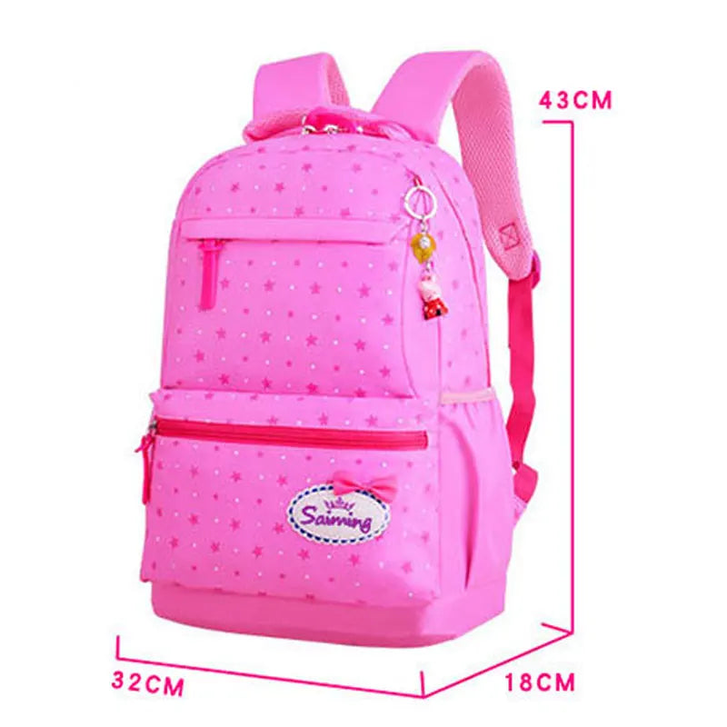 Orthopedic Backpack Satchel Kids 8878 Pink