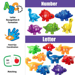 ABC Dinosaur Alphabet Match Game