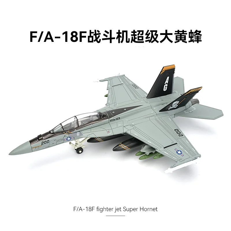 Aircraft Model Building Blocks US F-18 1:72