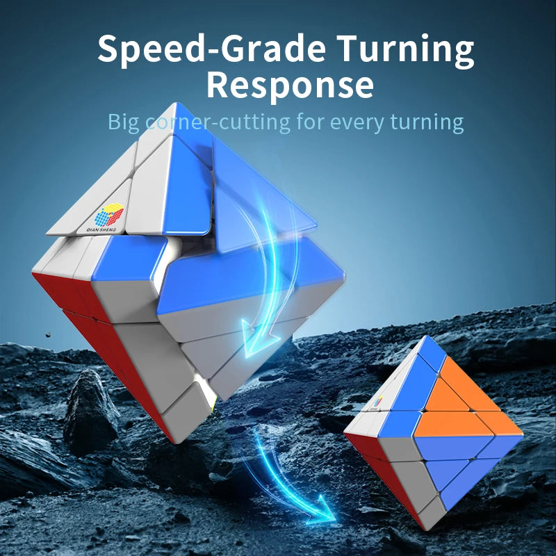 DianSheng Galaxy Cluster Dual Octahedron Ball Core Magic Cube