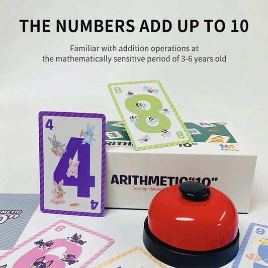 Children's Number Cards Math Addition And Subtraction