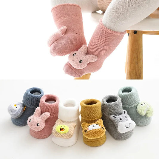 Rabbit Bear Anti Slip Soft Baby Socks