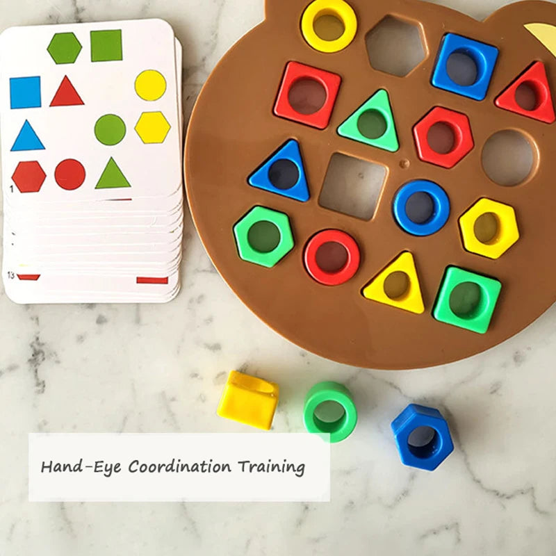 Geometric Shape Matching Puzzle