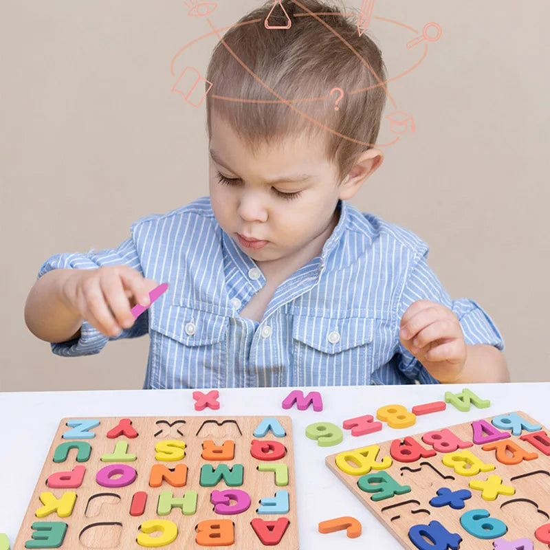 Montessori Baby Toys Wooden Roller Coaster Bead Maze