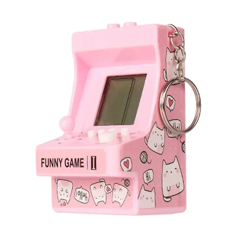 Portable Mini Game Console Key Chain