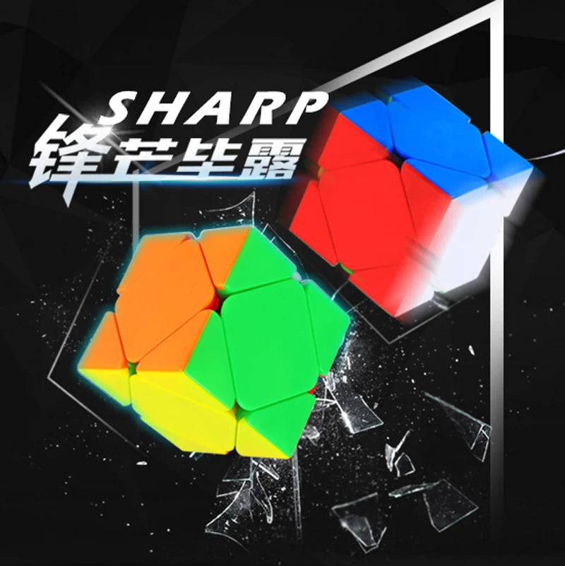 MoYu Skewb 3x3 Magic Cube 3×3 Professional 3x3x3 Speed Puzzle