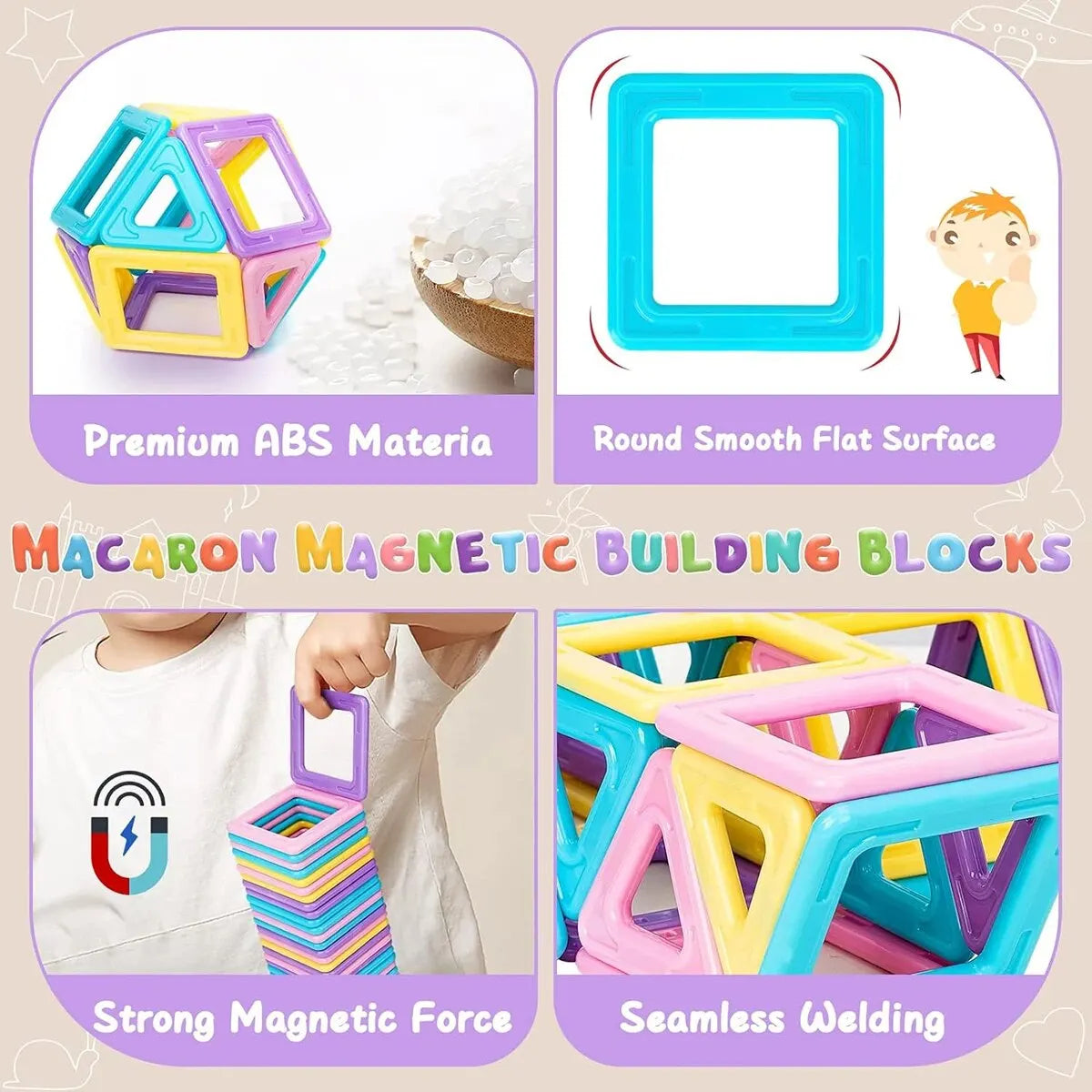 Big Size Magnetic Building Blocks