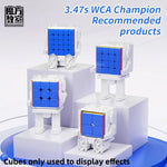 MOYU Magic Cube Robot Display Box for 2x2 3x3 4x4 5x5 3x3x3