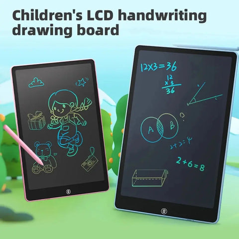 6.5/8.5/10/12 Inch LCD Writing Tablet Kids Drawing Board