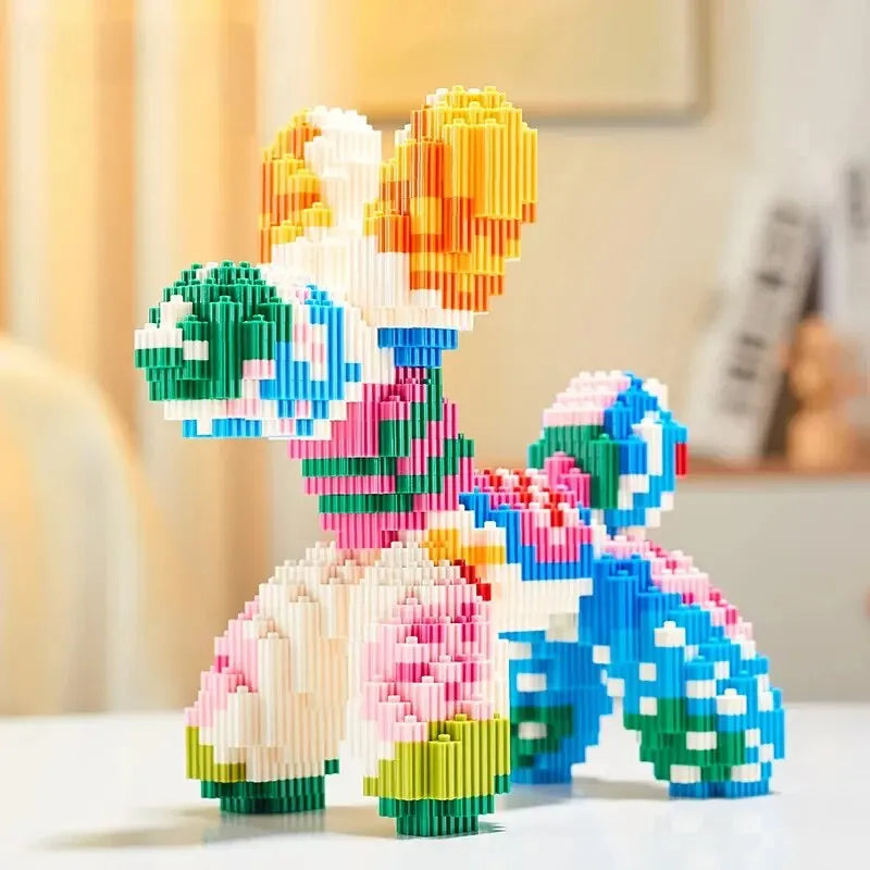 Balloon Dog Building Blocks