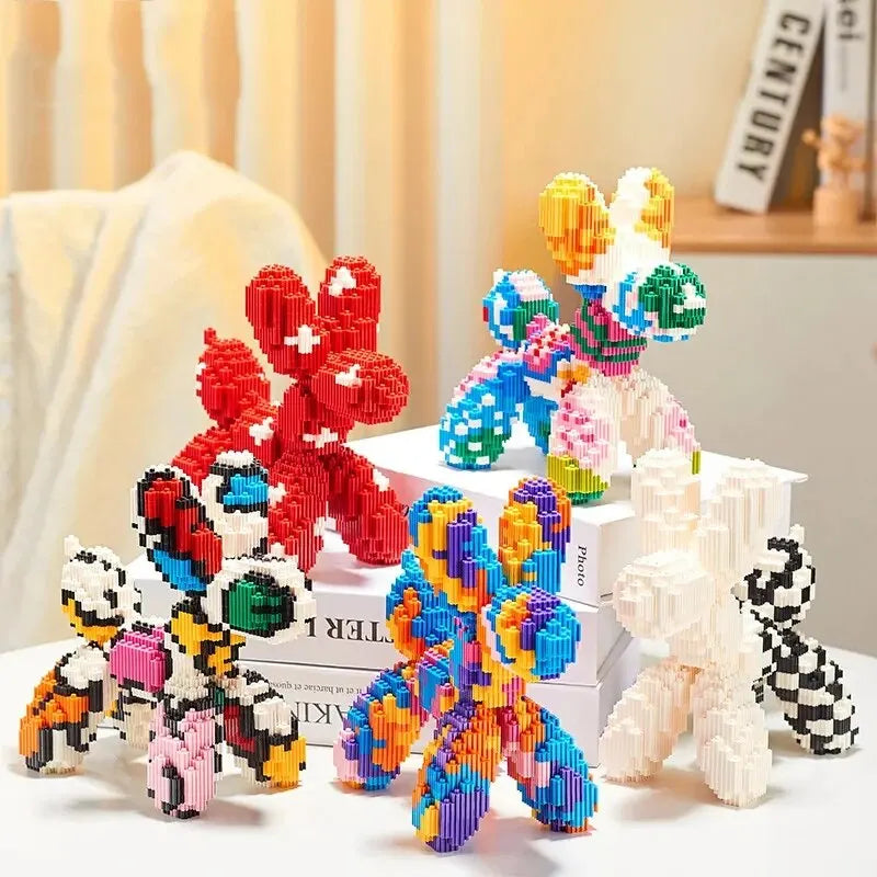 Balloon Dog Building Blocks