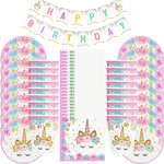 Rainbow Unicorn Theme Birthday Party Decorations