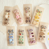 5Pcs Baby Hairclip for Girls Hair Accessories