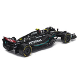 Bburago 1:43 Mercedes-AMG Petronas F1 Team W14 2023 #44 Hamilton #63 George Russell Alloy Car Die Cast