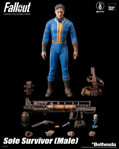 Pre-Order Threezero - Fallout - 1/6 Sole Survivor (Male)