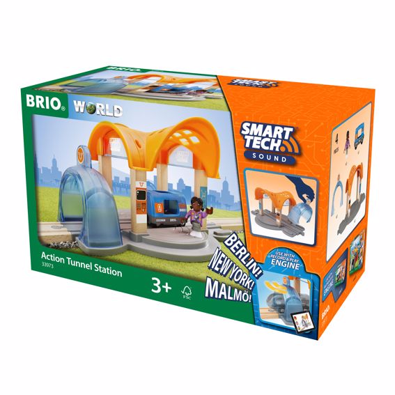 Brio Smart Tech Sound Action Tunnel Station Brio