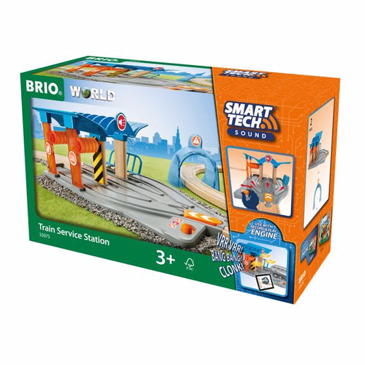 Brio Smart Tech Sound Train Service Station Brio