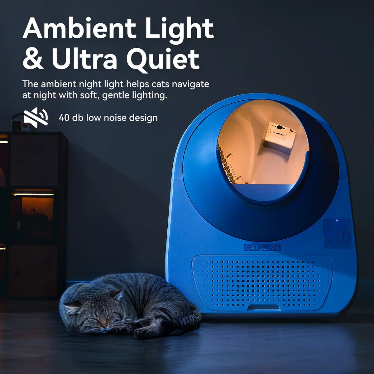 CATLINK AI 2.4/5GHz Camera Cat Litter Box - Scooper Pro Ultra