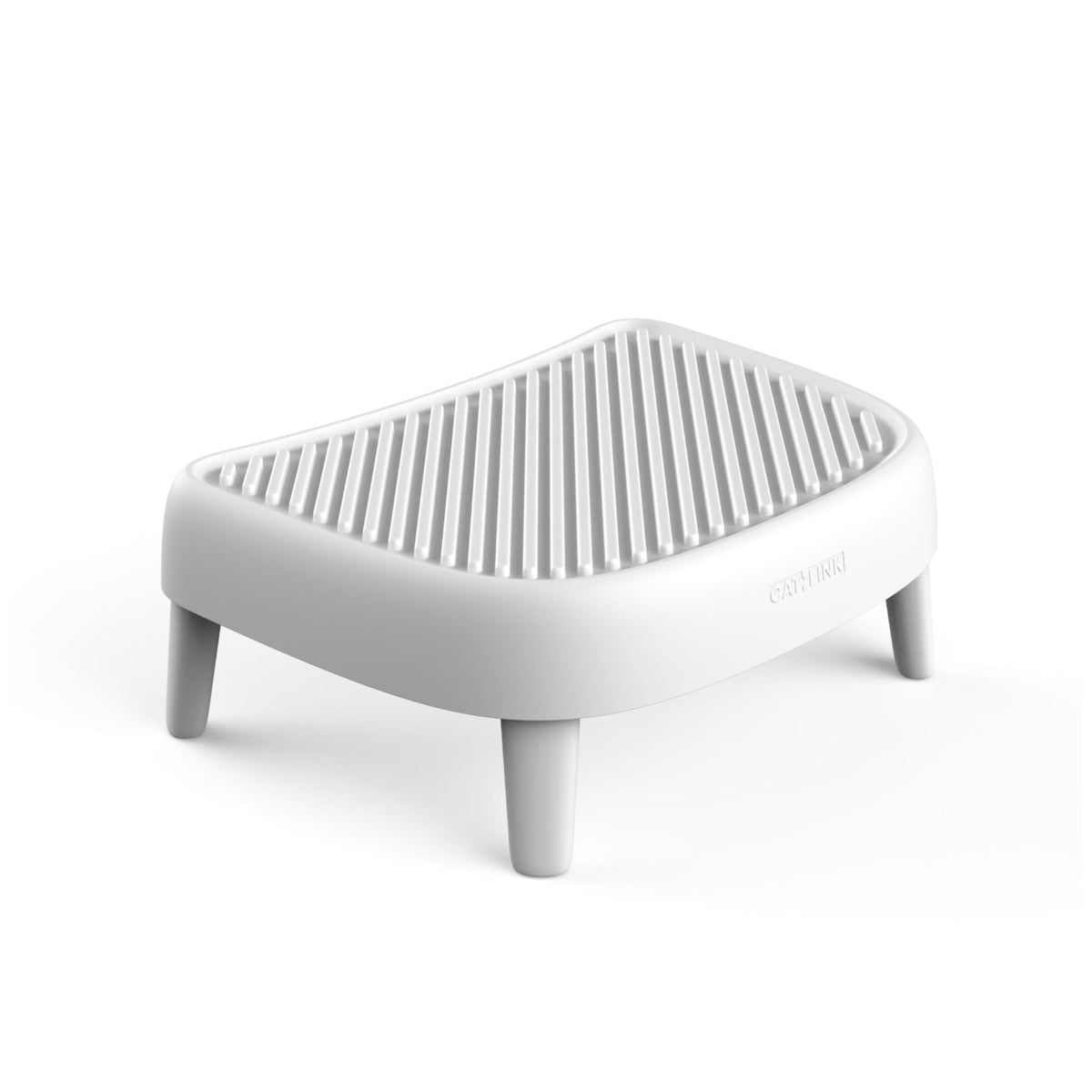 CATLINK Scooper Open-X / Scoop Robot Pro Ramp ( White & Dark Grey Color )