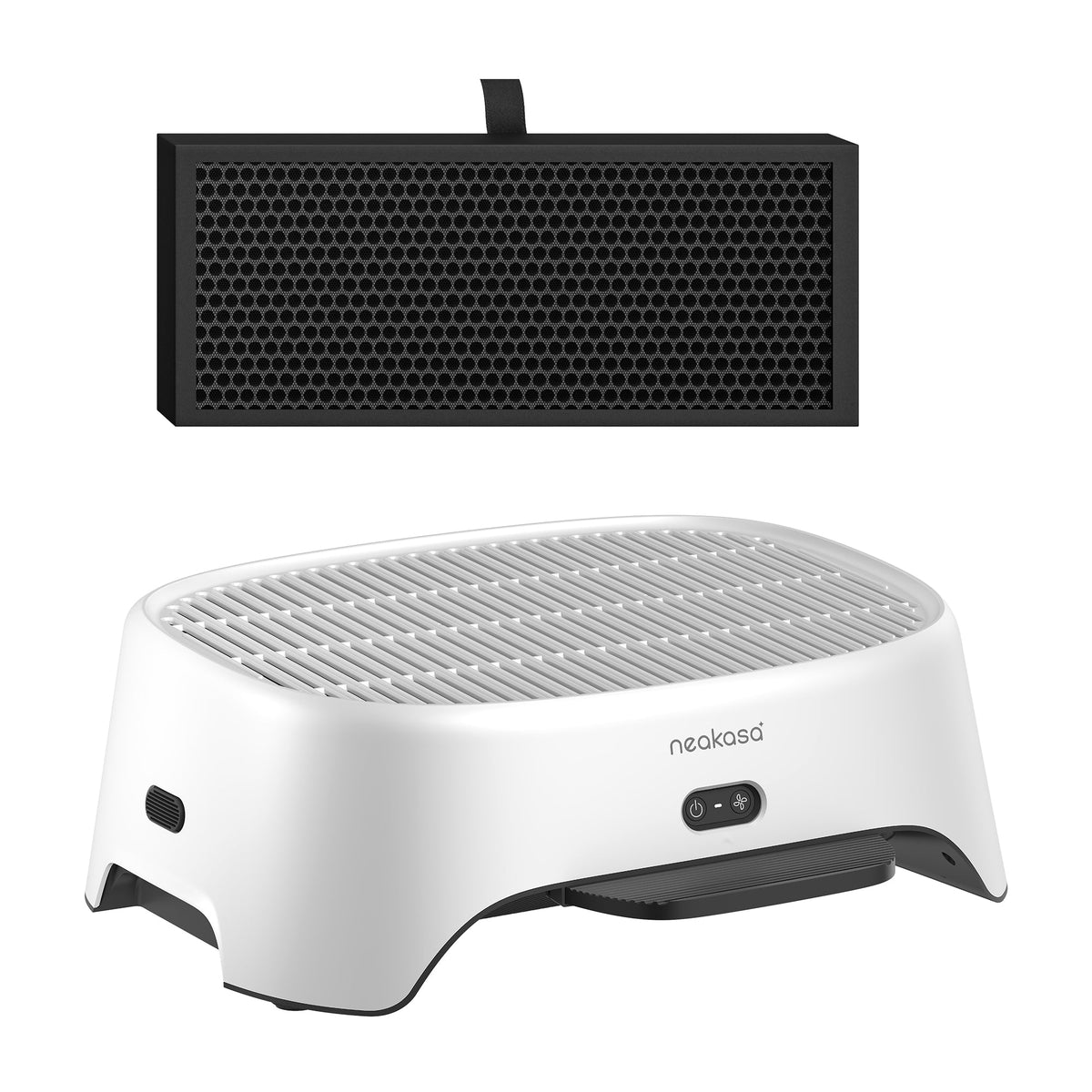 Neakasa AirStep Odor-Eliminating Cat Litter Box Step Purifier