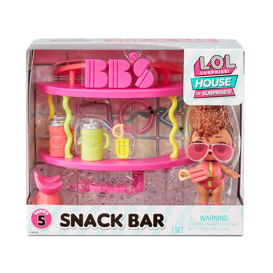 L.o.l. Surprise! O.m.g. House Of Surprises Snack Bar Playset