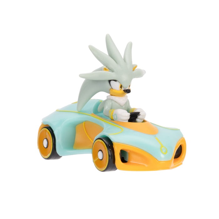 Sonic 1:64 Diecast Vehicle W8 - SILVER