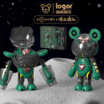 Cosmos Space Station Fashion Bear Figure