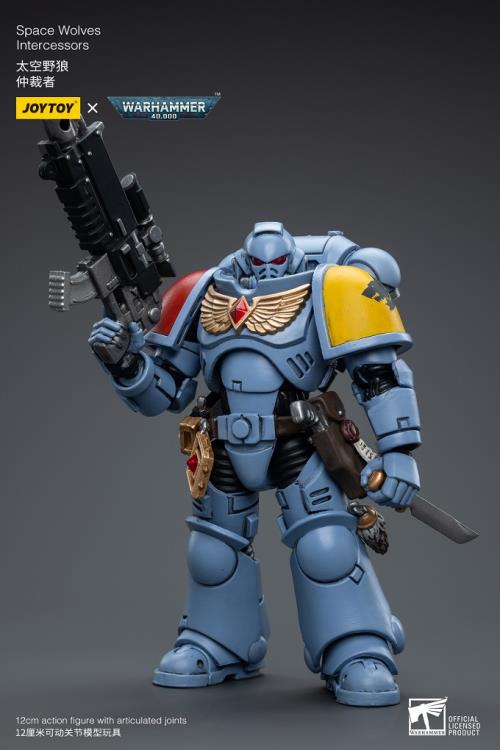 JOYTOY Warhammer 40K Space Wolves Intercessors JT6625